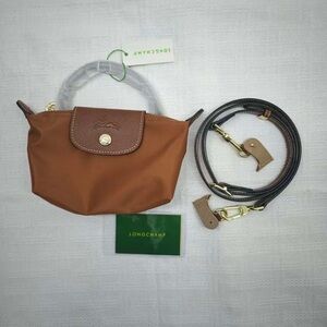 🌿🌿Longchamp Brown Mini Crossbody Bag
